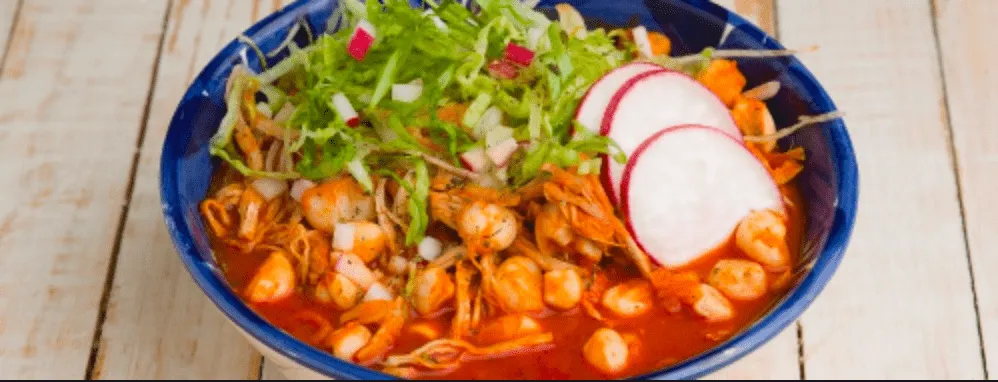 De lo mejor en gastronomía ¡El Pozole!